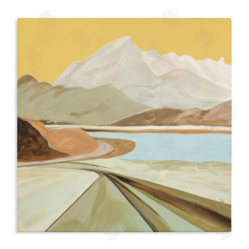 Sundance Graphics Retorno Mountain Sunrise Canvas Wall Art Print