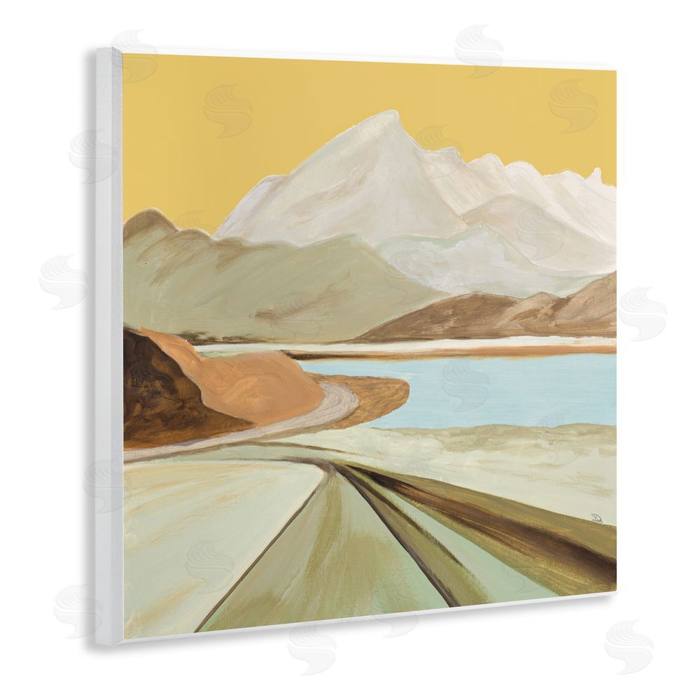 Sundance Graphics Retorno Mountain Sunrise Wall Plaque Printed Art