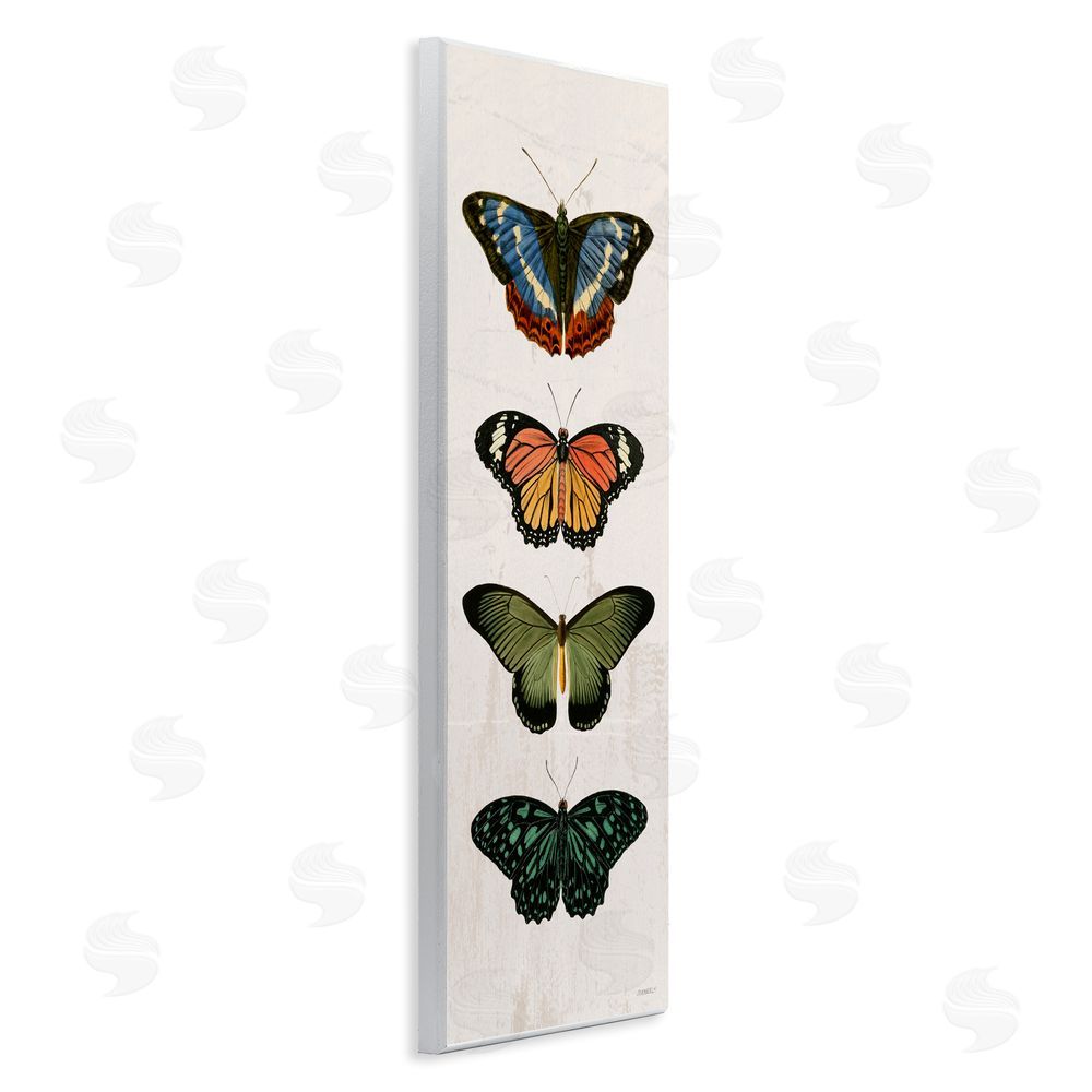 Sundance Graphics Butterfly Lineup Vintage Wall Plaque Printed Art