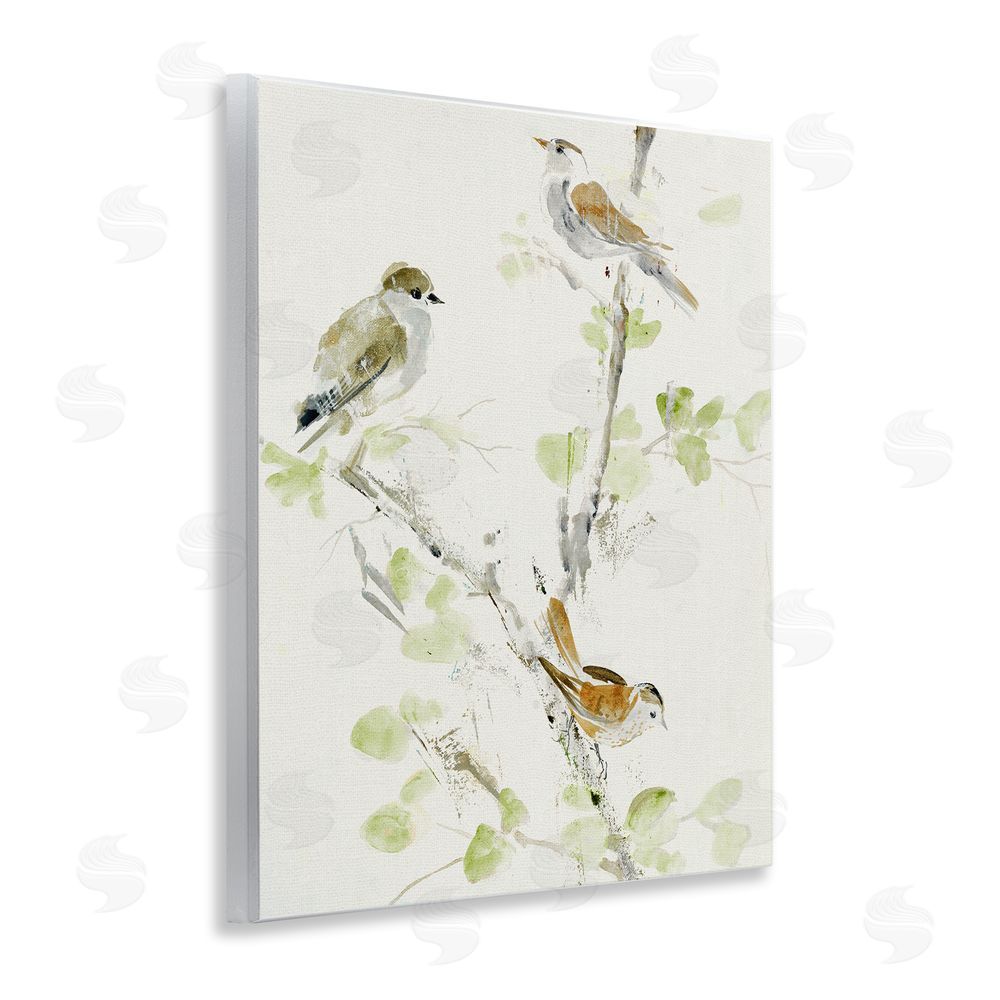 Lorenzo Collective Delicate Feathers Abstraction Wooden Wall Plaque Art Print
