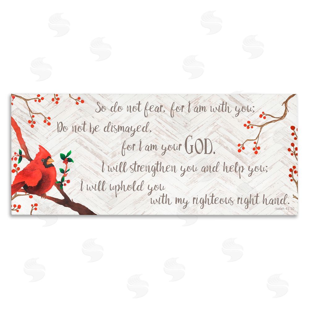 Elizabeth Medley Comforting Scripture Blessing Canvas Wall Art Print