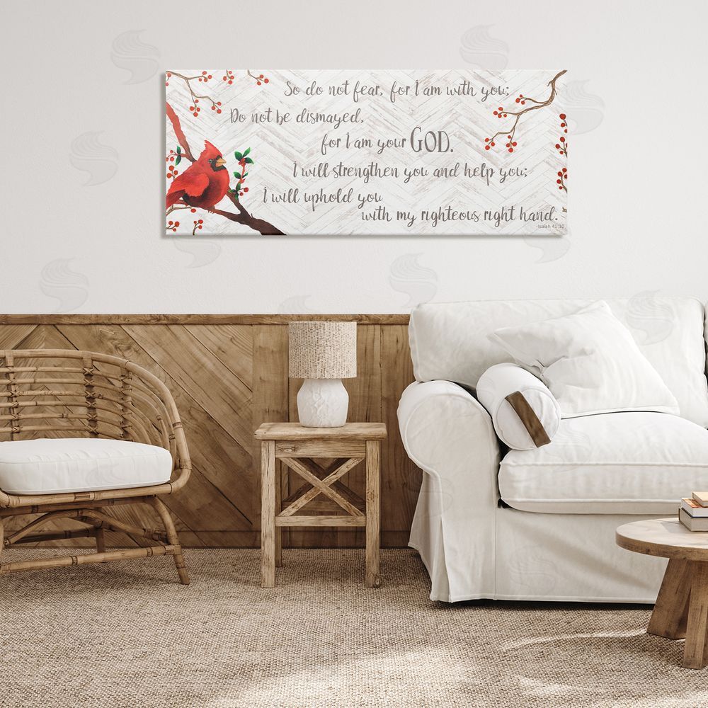 Elizabeth Medley Comforting Scripture Blessing Canvas Art on Wall