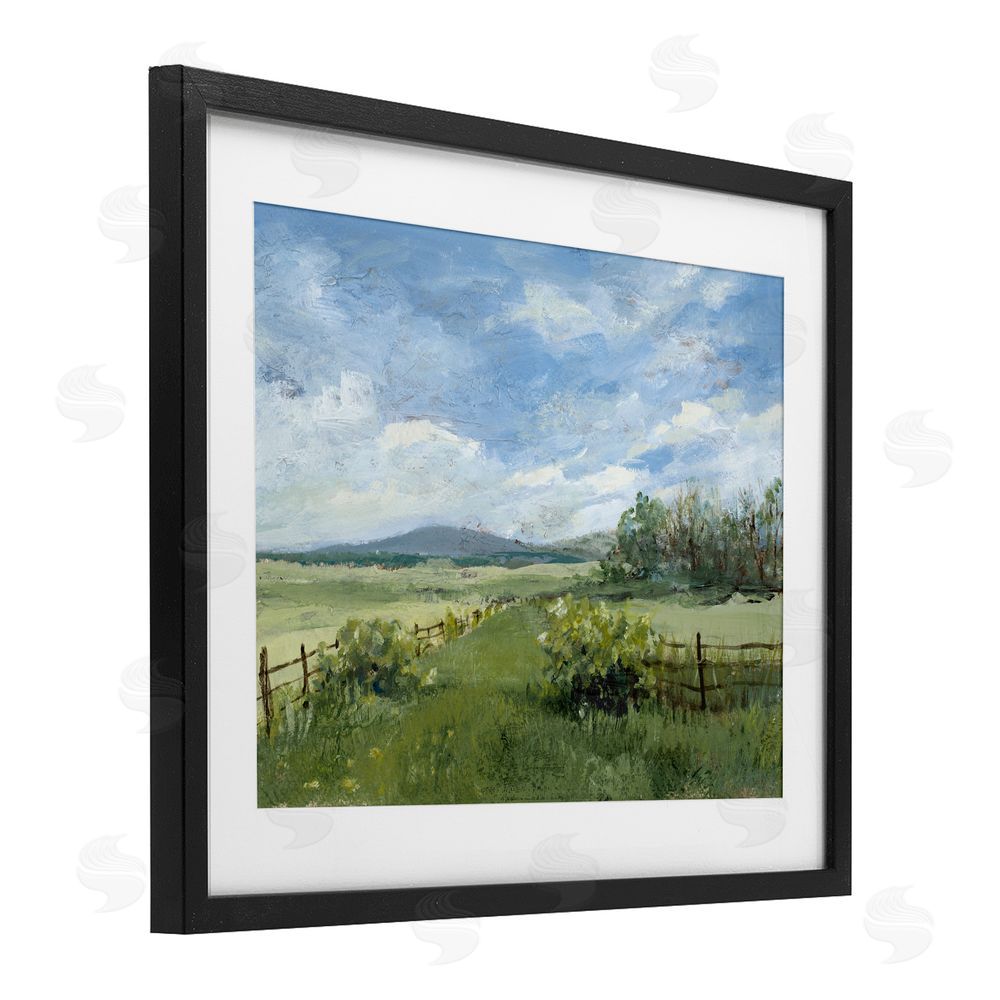 Lanie Loreth Thank You Nature Landscape Black Framed Print Under Glass Wall Art