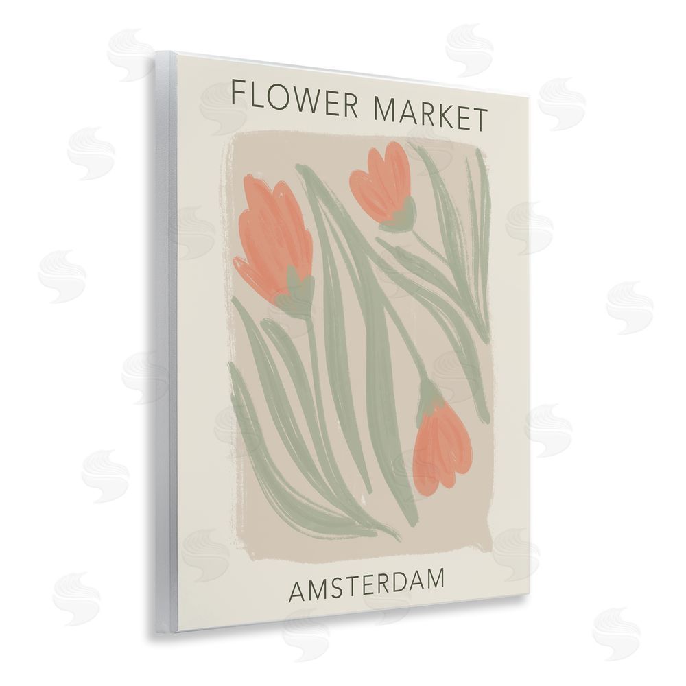 Lucille Price Soft Amsterdam Flower Market Wall Plaque Art Print