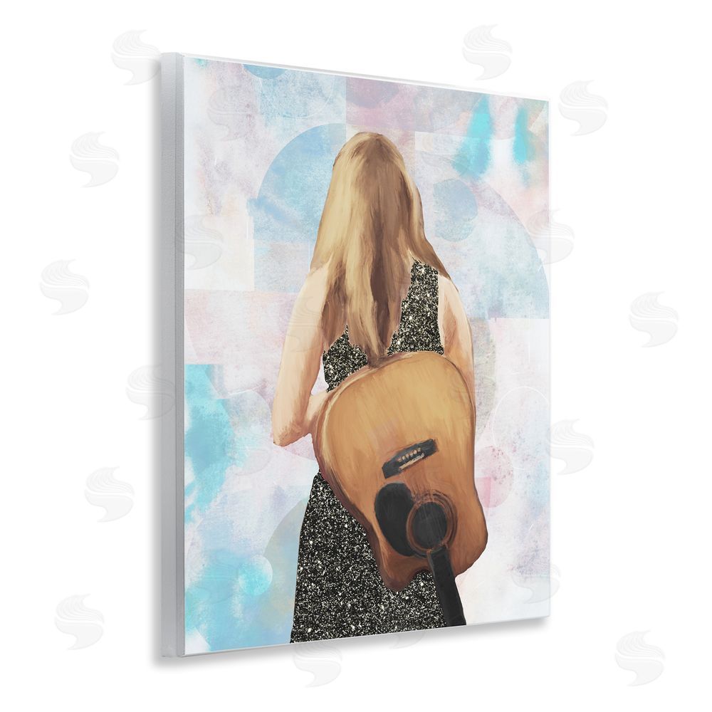Sundance Graphics Dreaming With My Guitar Wall Plaque Printed Art