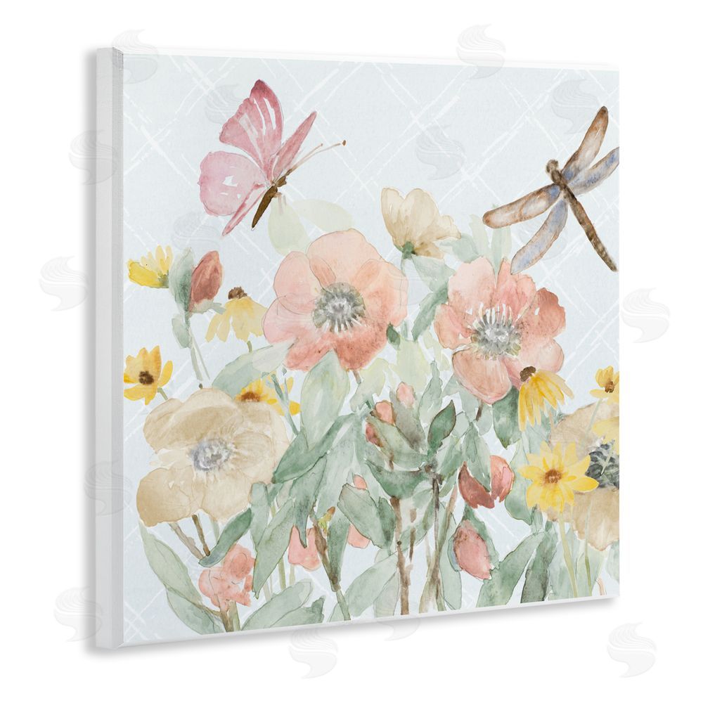 Sundance Graphics Garden Joy with Insects Wall Plaque Printed Art