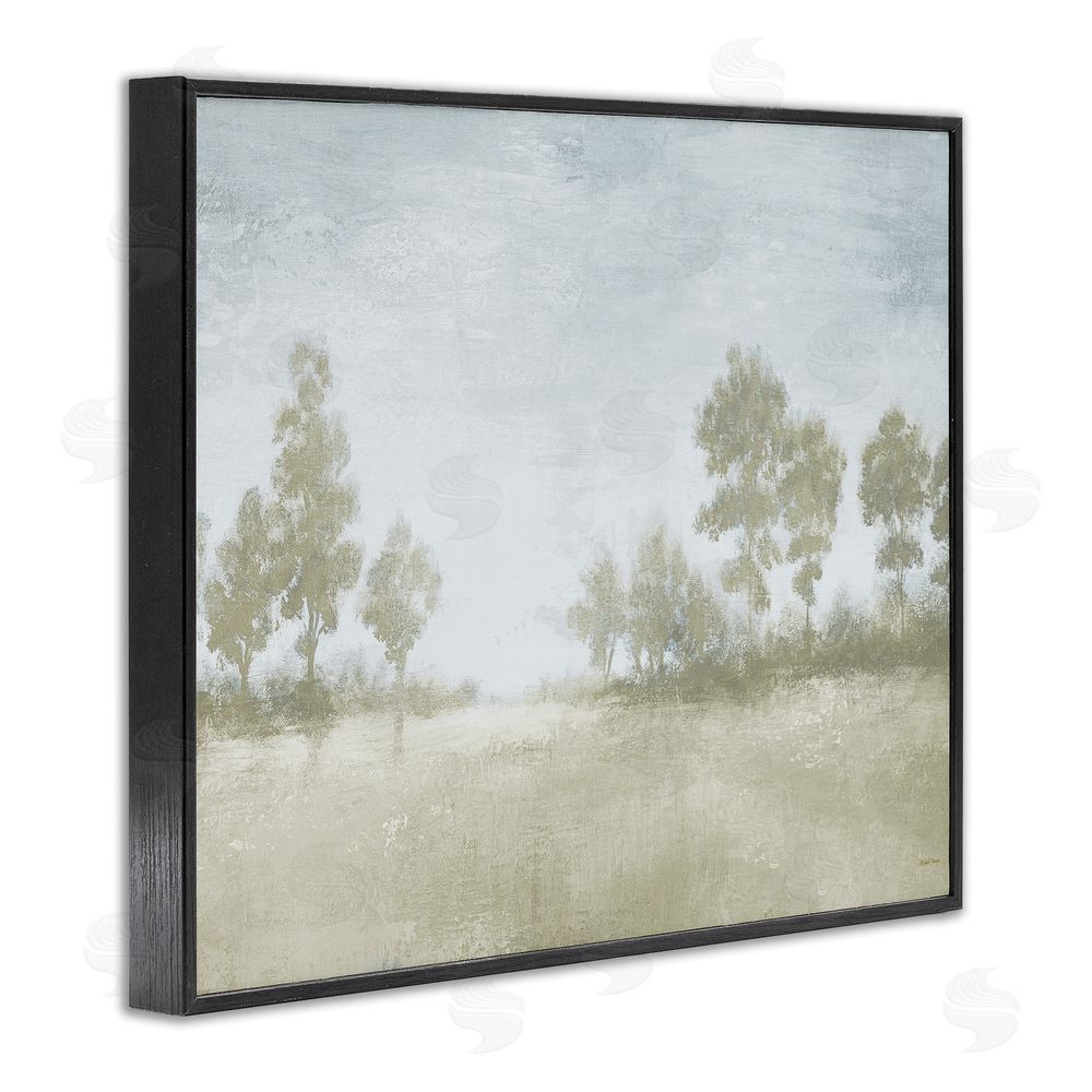 Michael Marcon Soft Distant Valley Landscape Black Framed Giclee Wall Art Print
