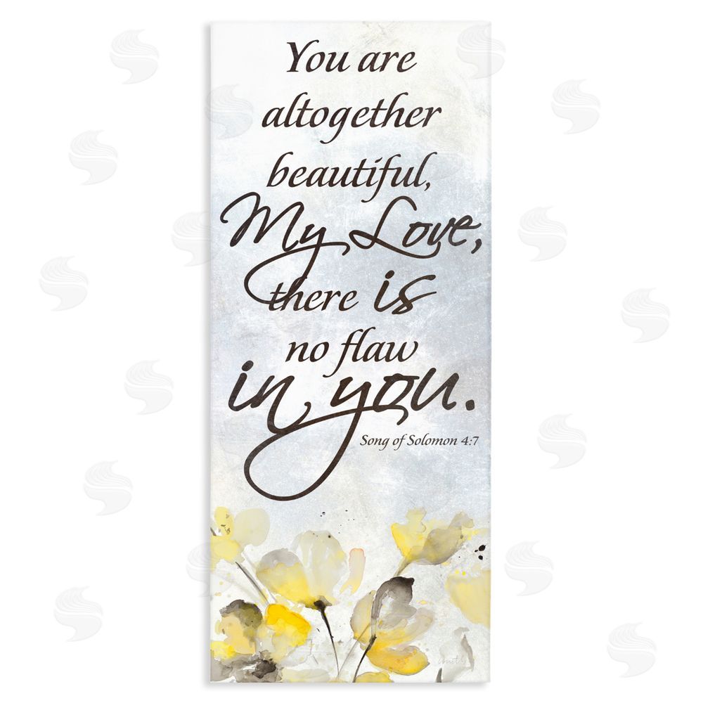 Lanie Loreth There Is No Flaw In You Stretched Canvas Wall Art Print