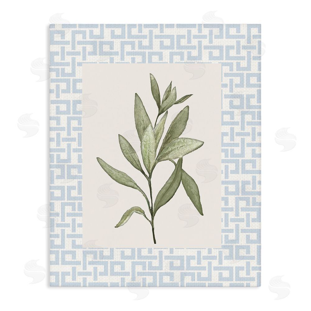Sundance Graphics Leafy Fresh Herb Canvas Wall Art Print