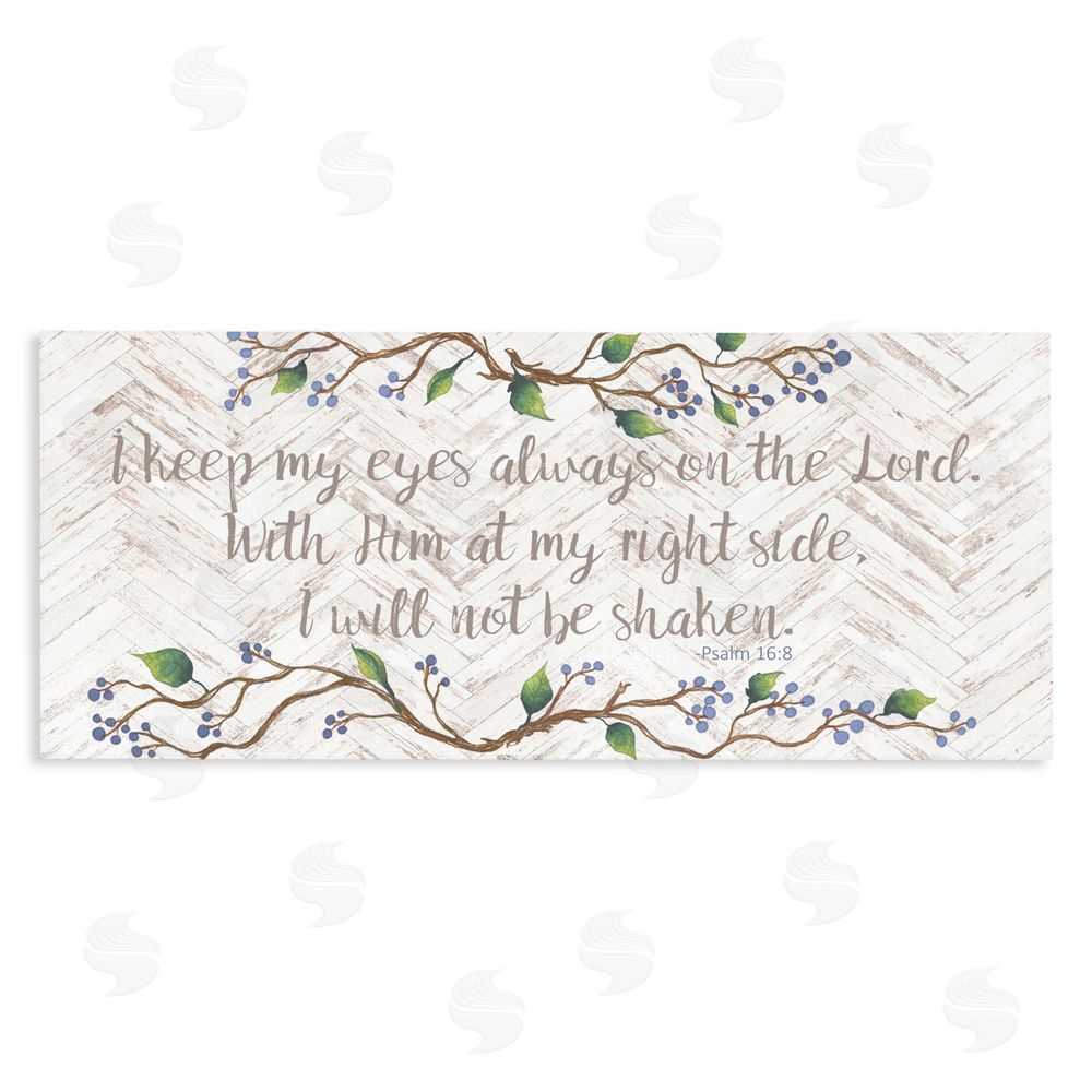 Sundance Graphics Eyes On The Lord Canvas Wall Art Print