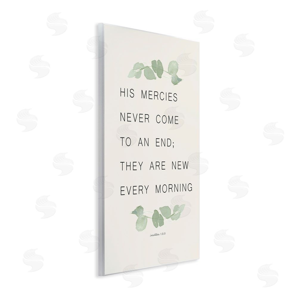 Sundance Graphics Mercies New Every Morning Wall Plaque Printed Art