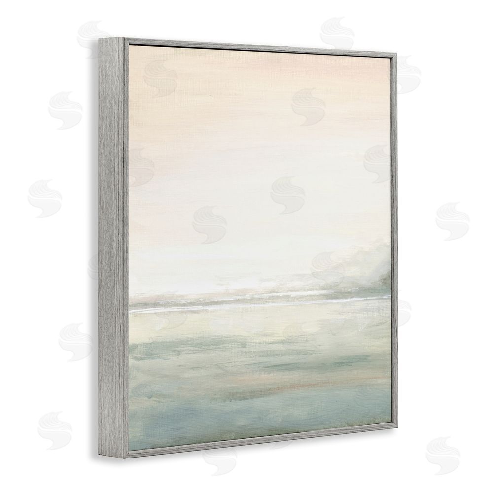 Sundance Graphics Light Fog Atmosphere Gray Framed Giclee Wall Art Print