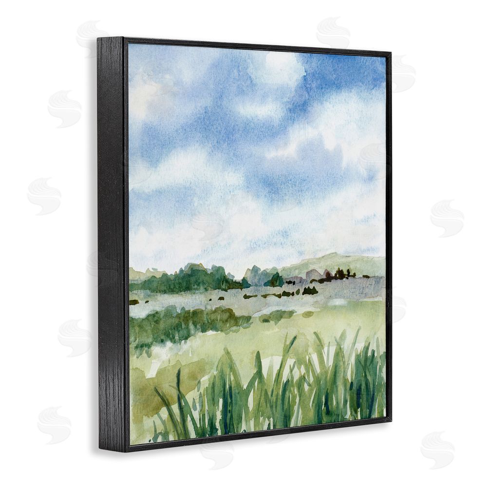 Sundance Graphics Fresh Spring Morning Black Framed Giclee Wall Art Print