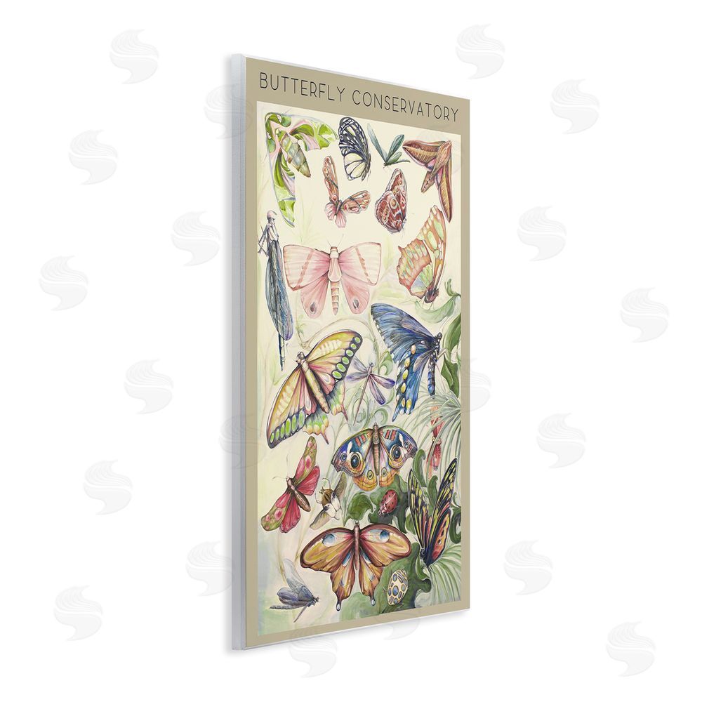 Sundance Graphics Butterfly Conservatory Insects Wall Plaque Printed Art
