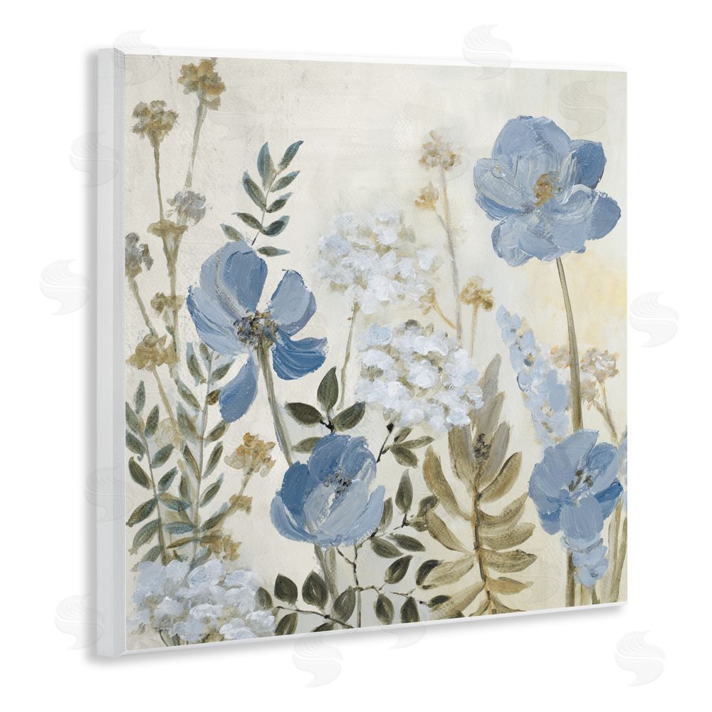 Lanie Loreth Peaceful Blue Iris Garden Wall Plaque Art Print