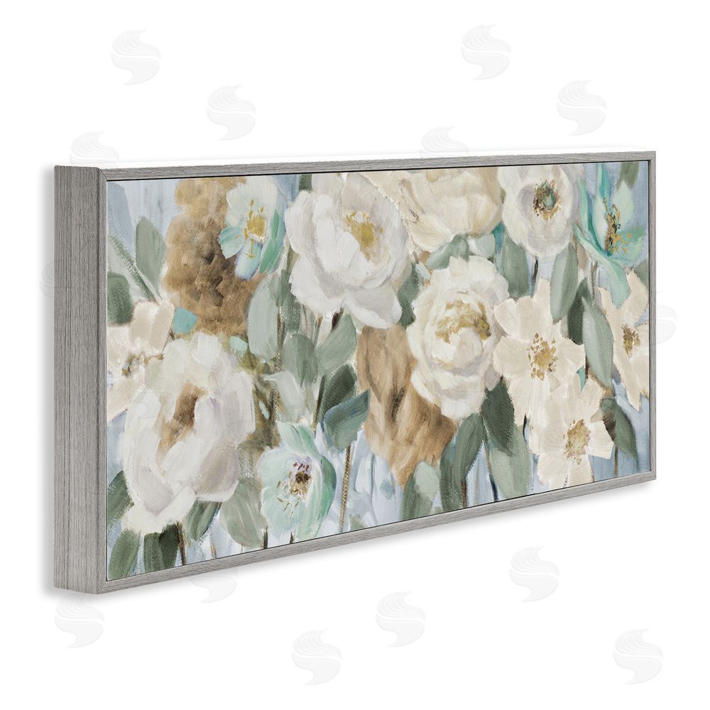 Lanie Loreth Promise of Giverny Gray Framed Giclee Wall Art Print