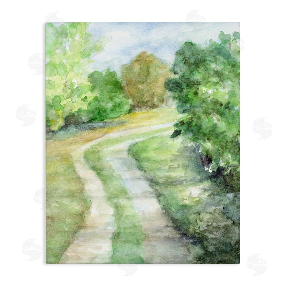 Sundance Graphics Around The Bend Canvas Wall Art Print