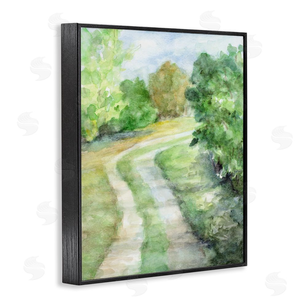 Sundance Graphics Around The Bend Black Framed Giclee Wall Art Print