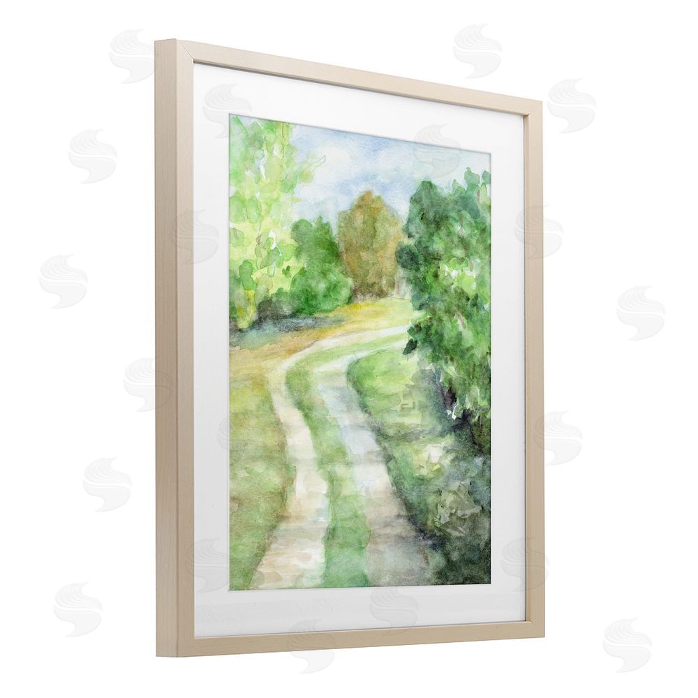 Sundance Graphics Around The Bend Birch Framed Print Under Glass Wall Art