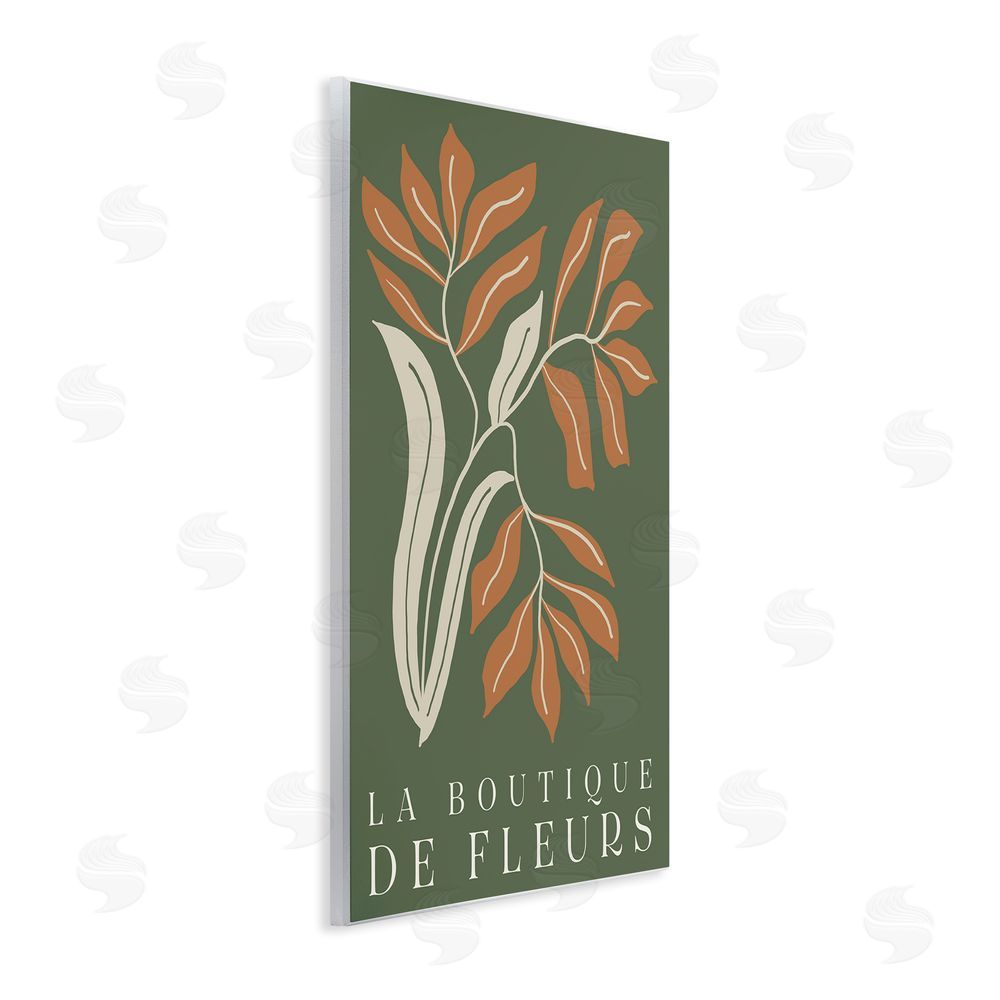 Sundance Graphics Flower Shop Midcentury Minimal Wall Plaque Printed Art