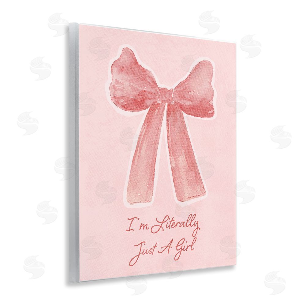 Sundance Graphics Literally Just A Girl Wall Plaque Printed Art