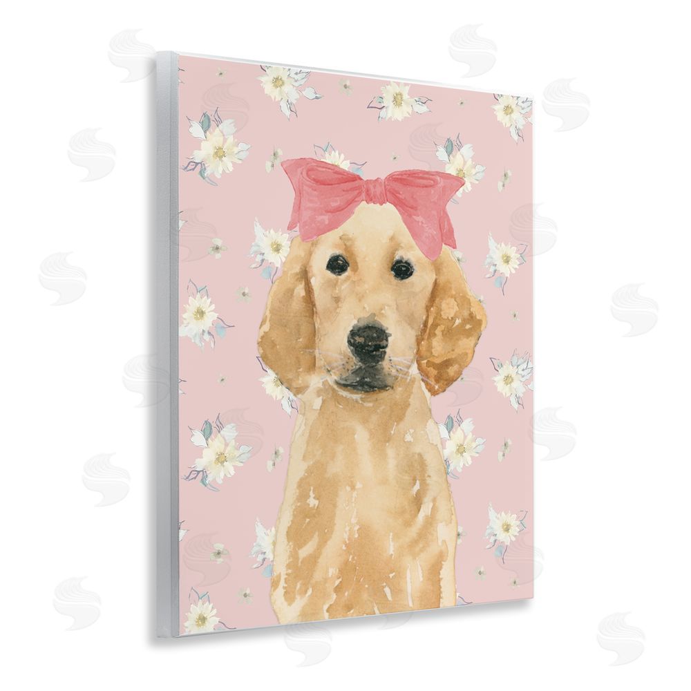 Lucille Price Picture Ready Retriever Wall Plaque Art Print