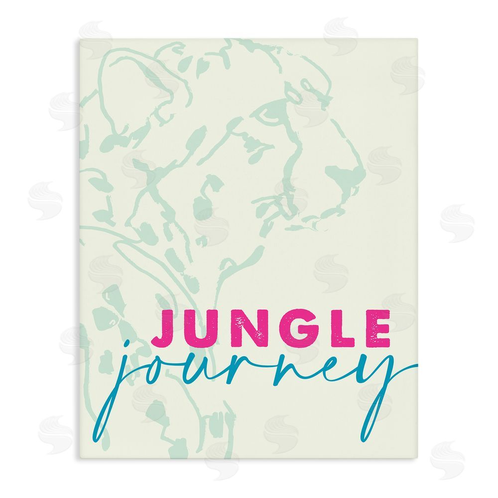 Sundance Graphics Jungle Journey Cheetah Canvas Wall Art Print