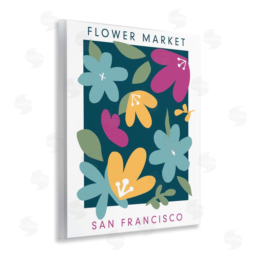Anna Quach Whimsical Flower Market Wall Plaque Art Print