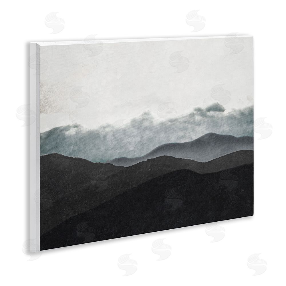 Sundance Graphics Layered Foggy Hills Wall Plaque Printed Art