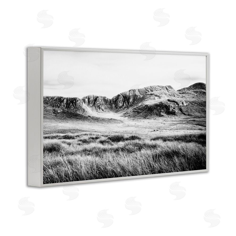 Sundance Graphics Magnificent Countryside View White Framed Giclee Wall Art Print
