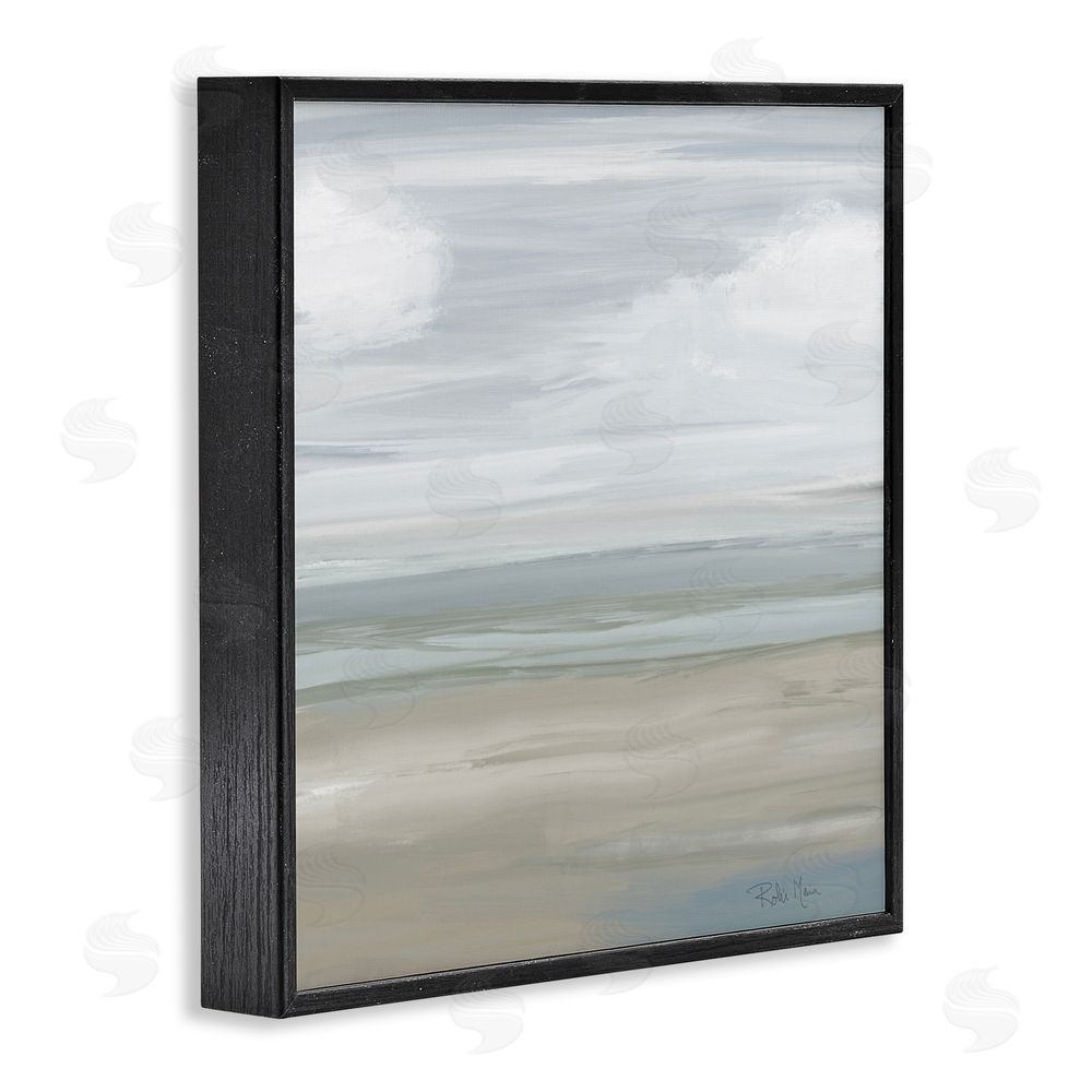 Sundance Graphics Another Day Peaceful Landscape Black Framed Giclee Wall Art Print