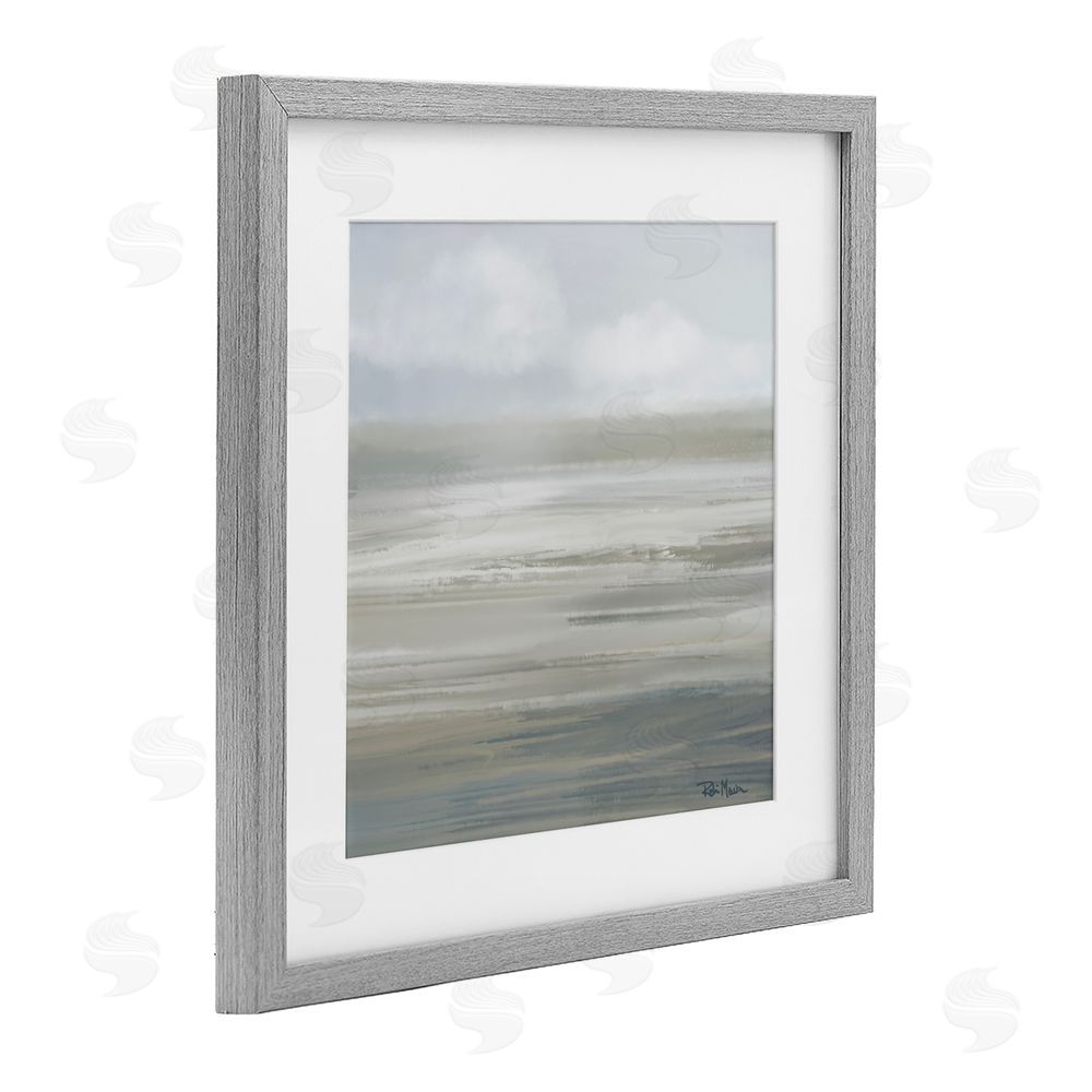 Sundance Graphics Mid Afternoon Landscape Gray Framed Print Under Glass Wall Art