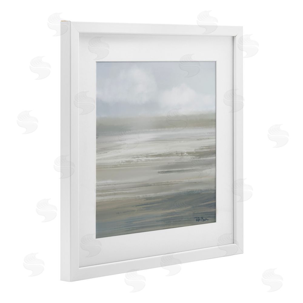 Sundance Graphics Mid Afternoon Landscape White Framed Print Under Glass Wall Art
