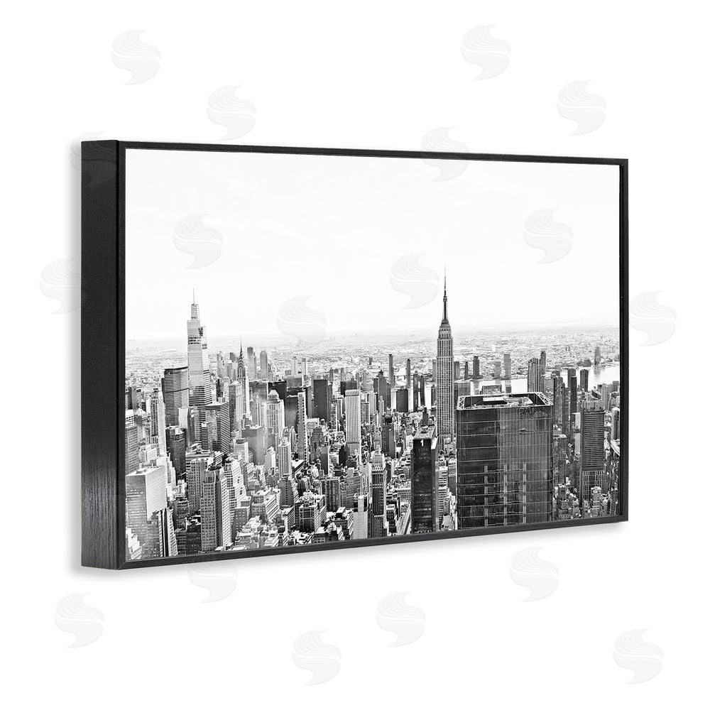 Kali Wilson New York City Scape View Black Framed Giclee Wall Art Print