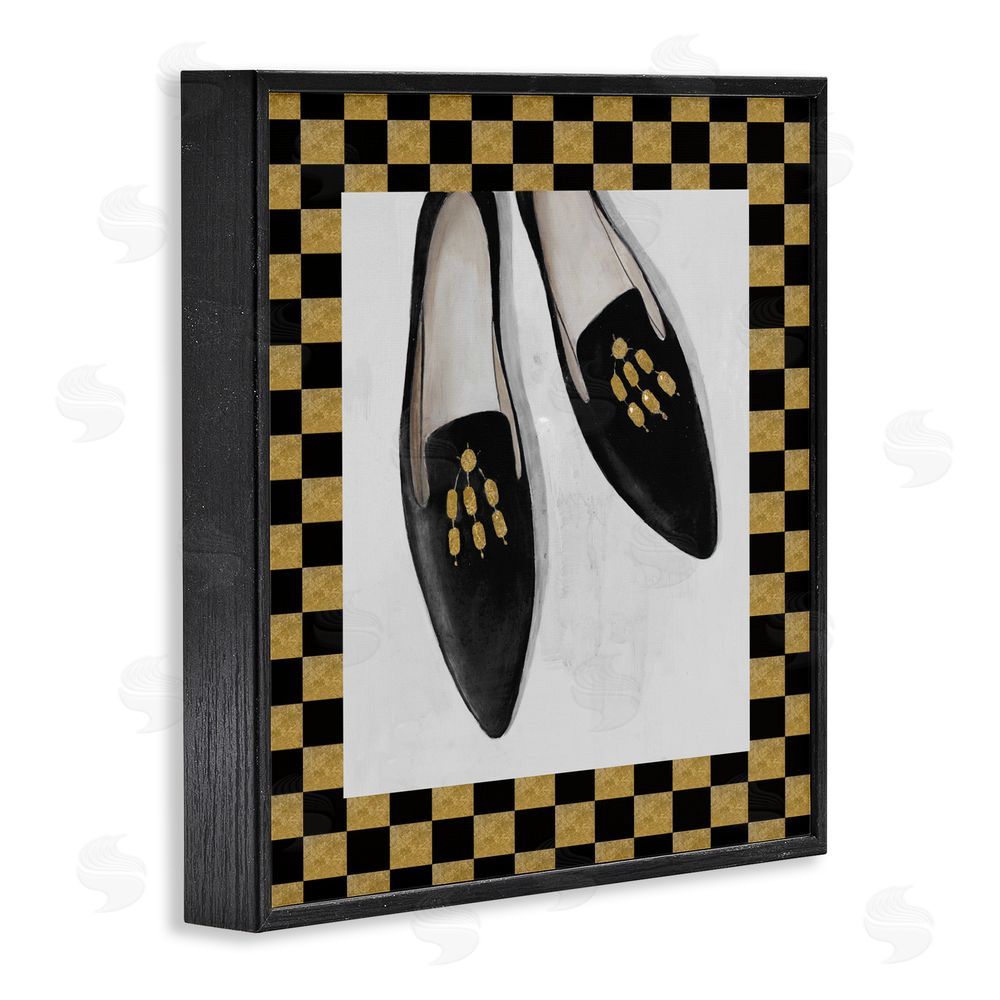 Sundance Graphics Luxe Black Flats Black Framed Giclee Wall Art Print