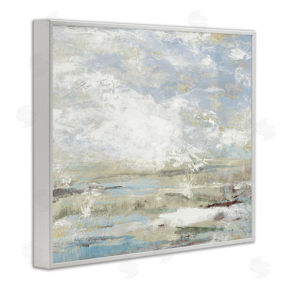 Sundance Graphics Morning Mood Impression White Framed Giclee Wall Art Print