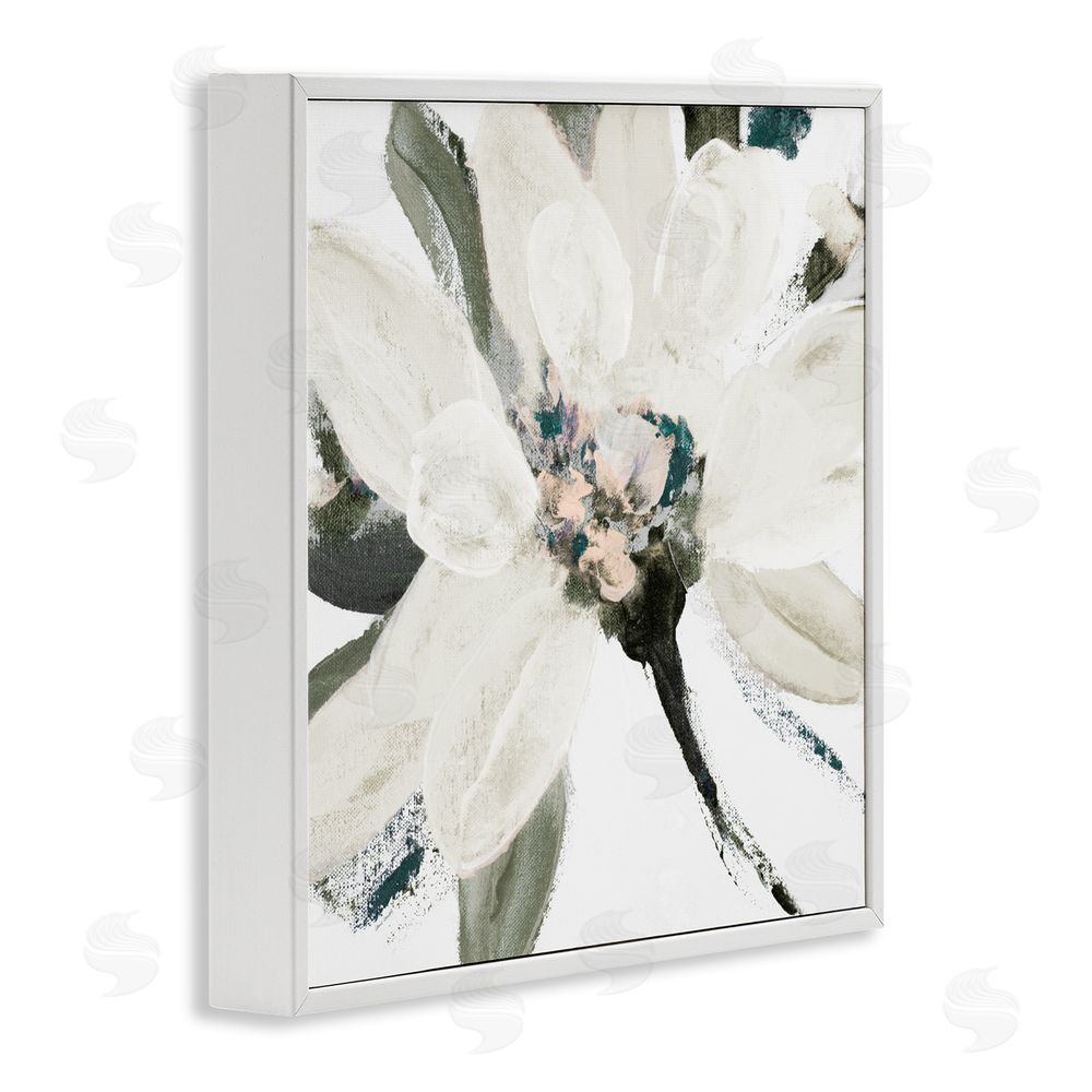 Sundance Graphics Naturally Blooming Botanical White Framed Giclee Wall Art Print