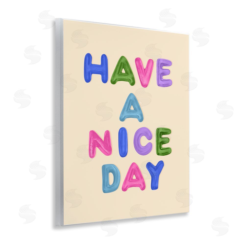 LISH Creative Have a Nice Day Gummies Wall Plaque Home Decor Art Print