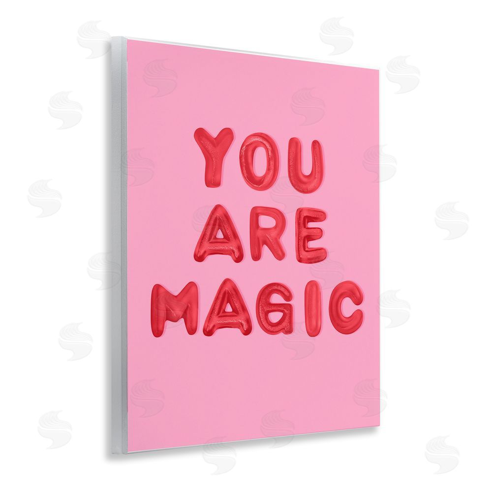 LISH Creative You Are Magic Red & Pink Wall Plaque Art Print