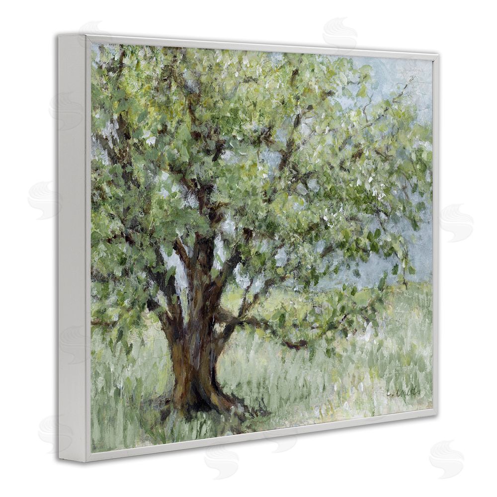 Lanie Loreth Summer Oak Splendor Landscape White Framed Giclee Wall Art Print
