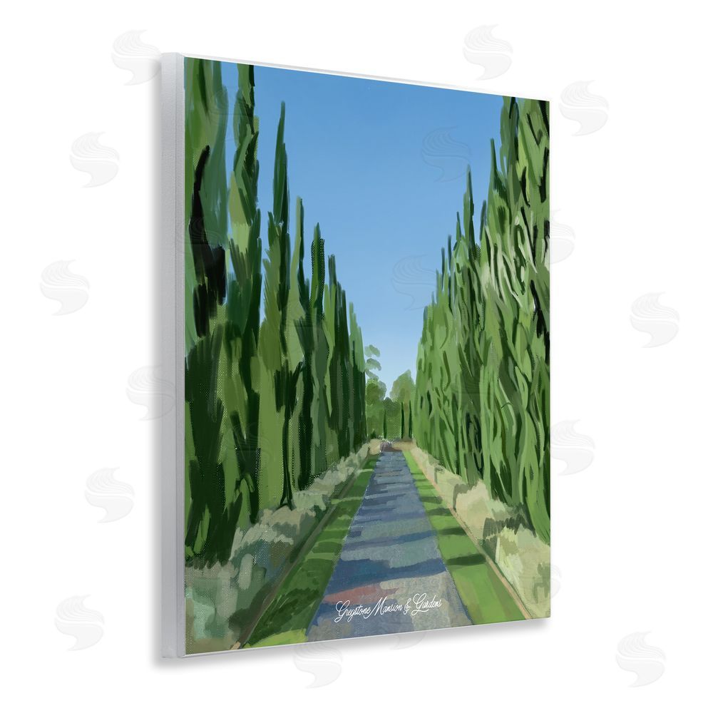 Amelia Noyes Greystone Gardens Path Wooden Wall Plaque Art Print