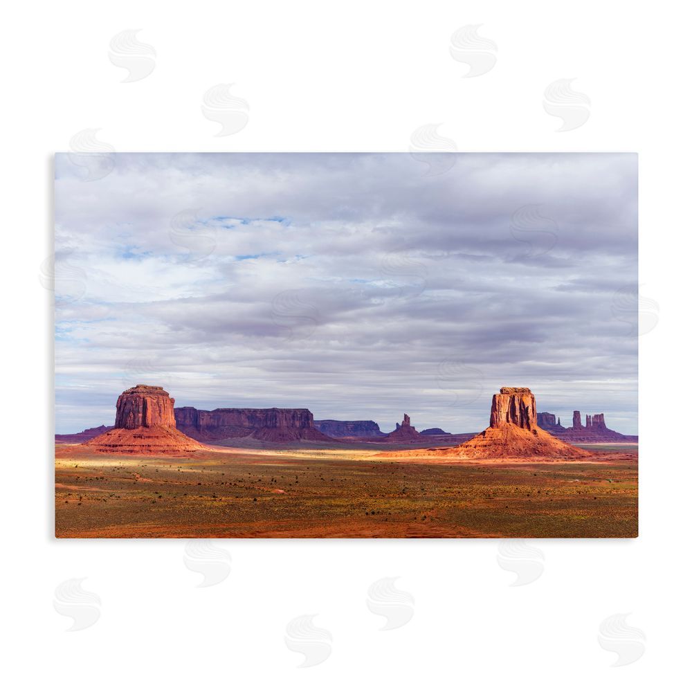 Shelley Carlisle Monumental Desert Buttes & Mesas Stretched Canvas Wall Art Print
