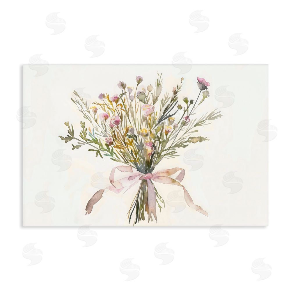 Creative Studio Bouquet of Spring Wildflowers Stretched Canvas Wall Art Print