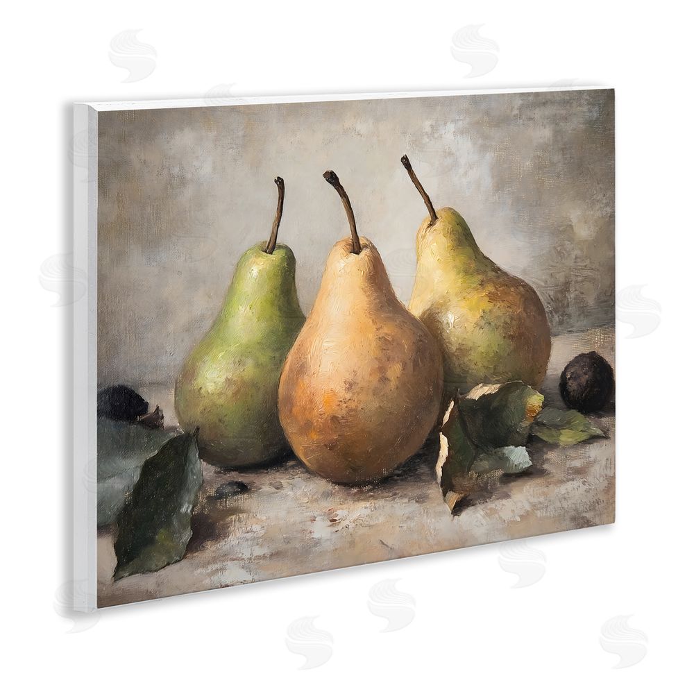 Franklyn Gregory Pear Still Life Setting Wall Plaque Art Print