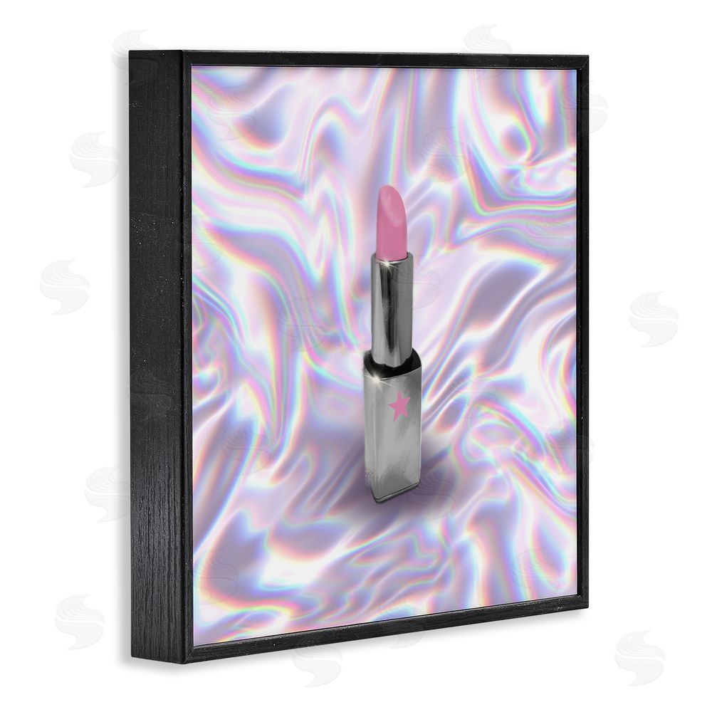 Matthew Piotrowicz Iridescent Icon Lipstick Black Framed Giclee Wall Art Print