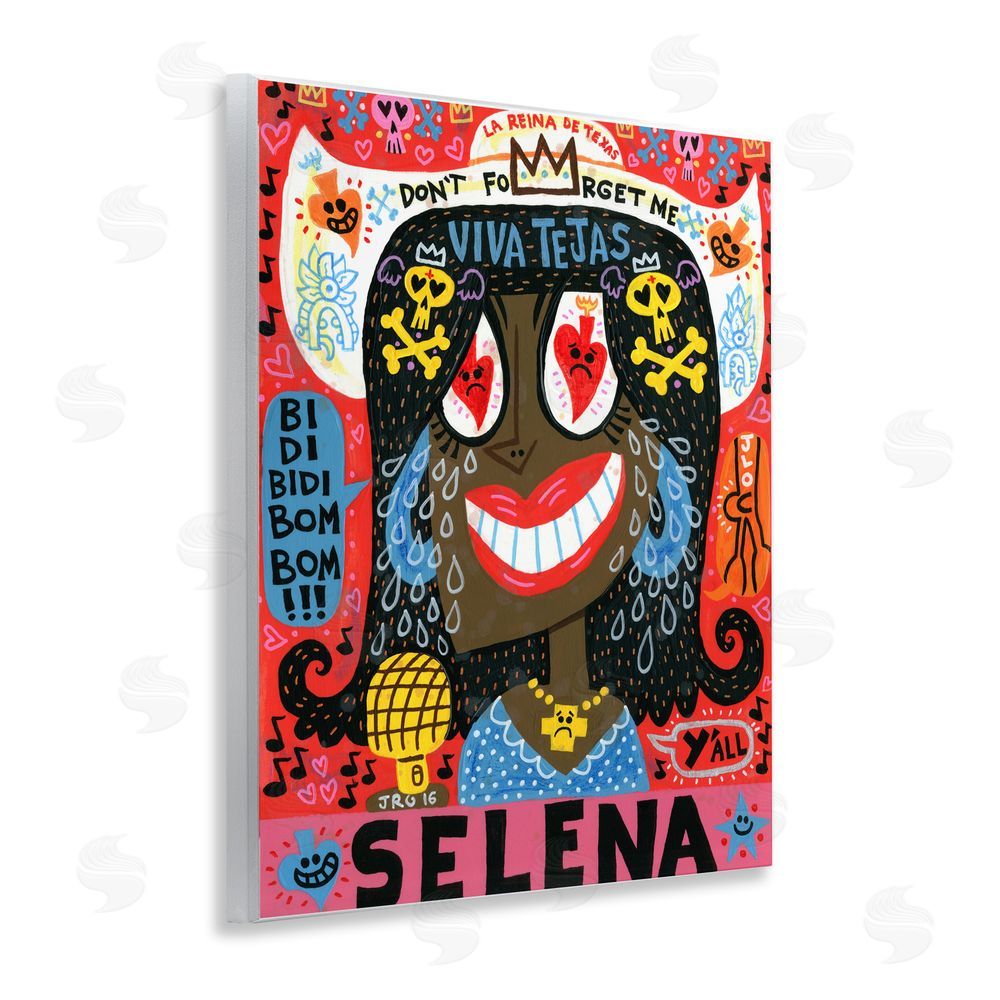 Jorge R. Gutierrez Selena Don't Forget Me Wall Plaque Art Print