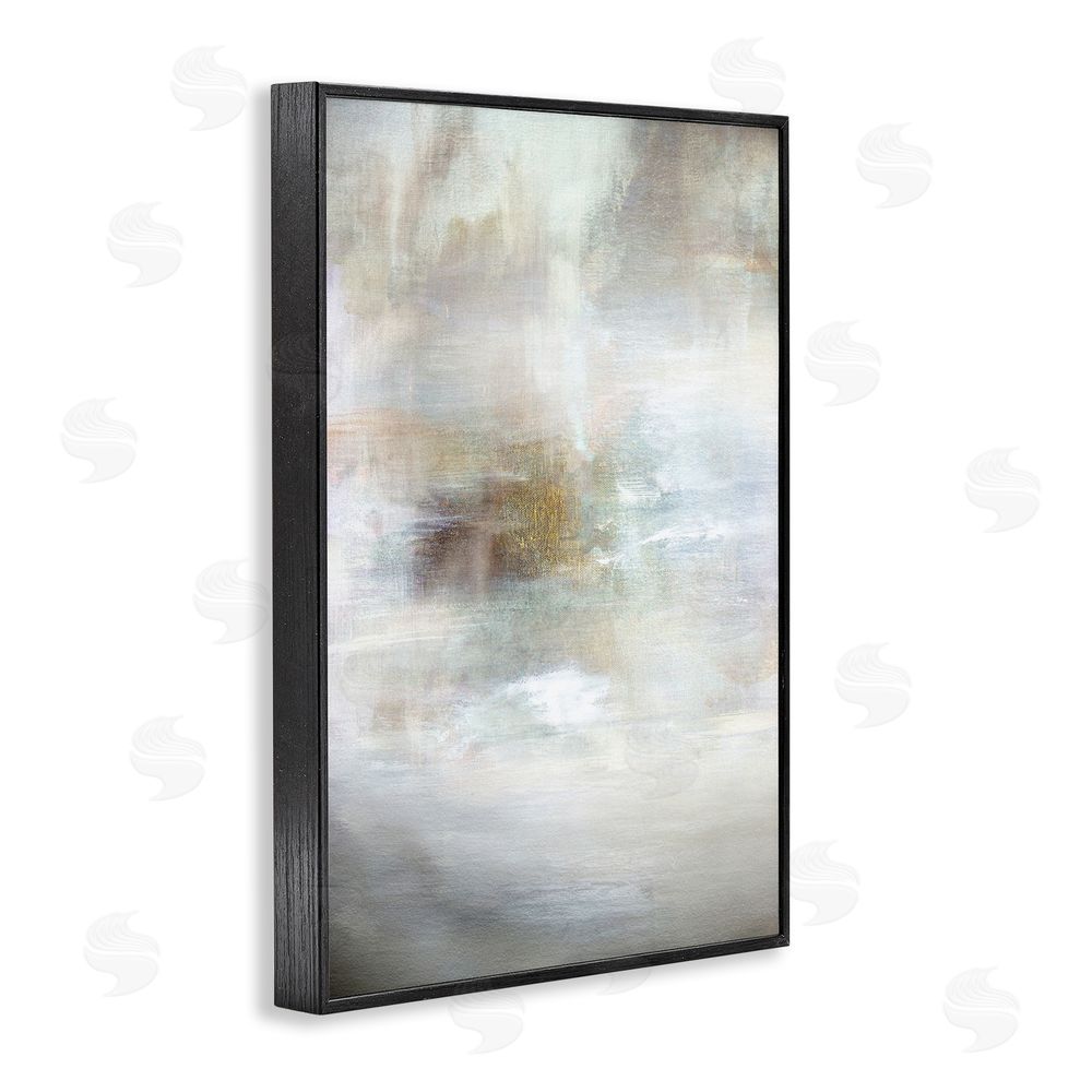 Hope Bainbridge Soft Haze of Subtle Light Black Framed Giclee Wall Art Print