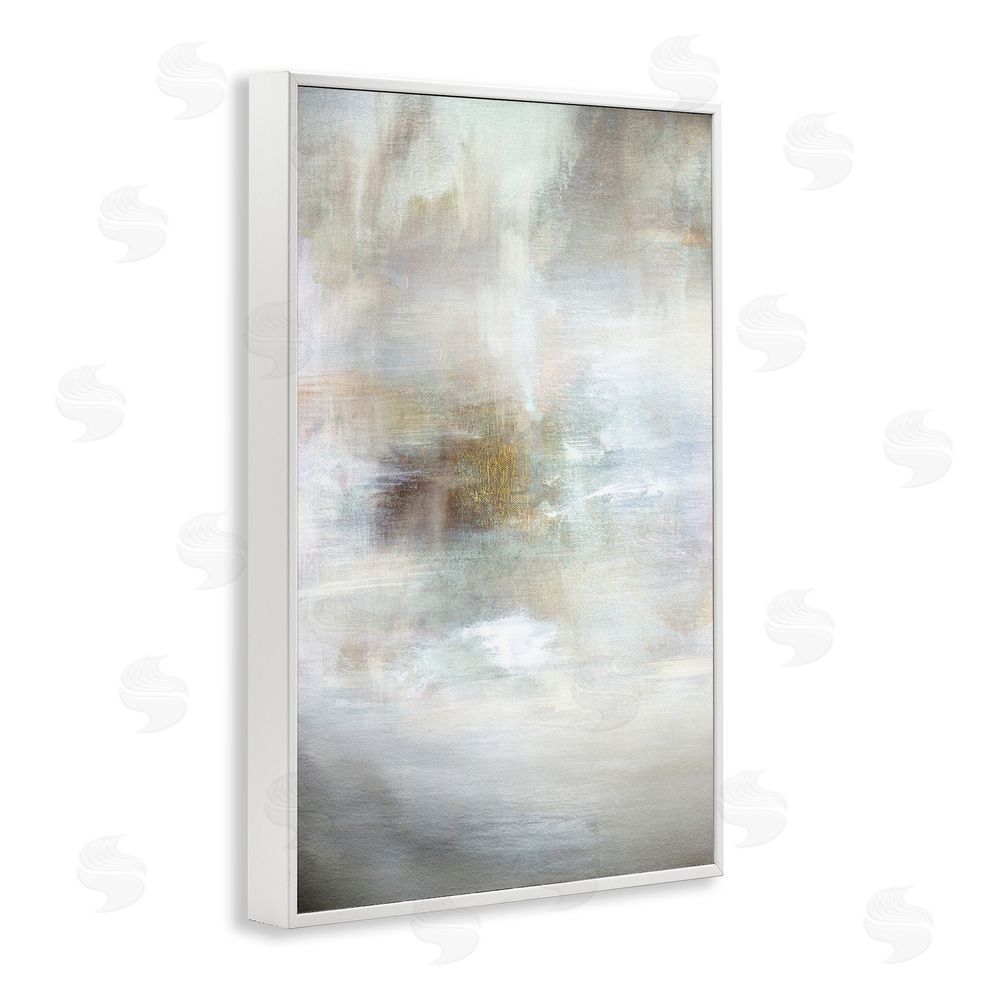 Hope Bainbridge Soft Haze of Subtle Light White Framed Giclee Wall Art Print