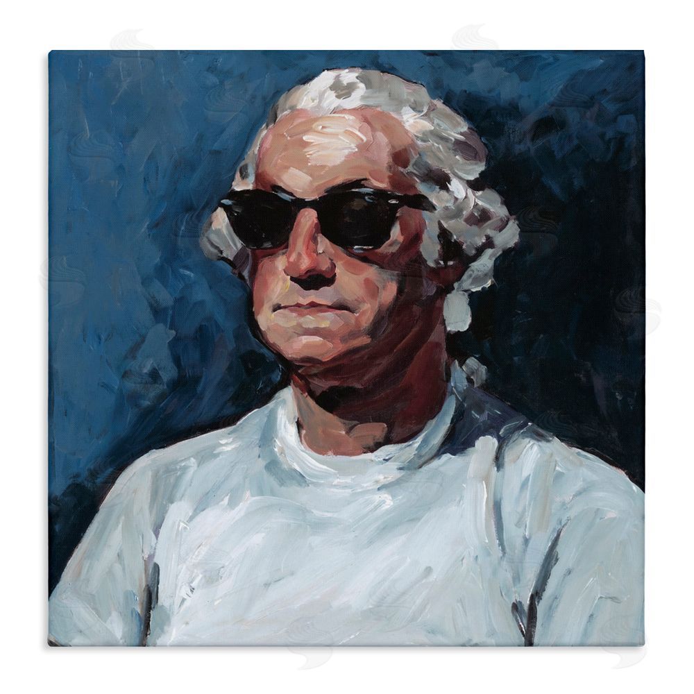 Studio Bautista Washington with Shades Canvas Wall Art Print