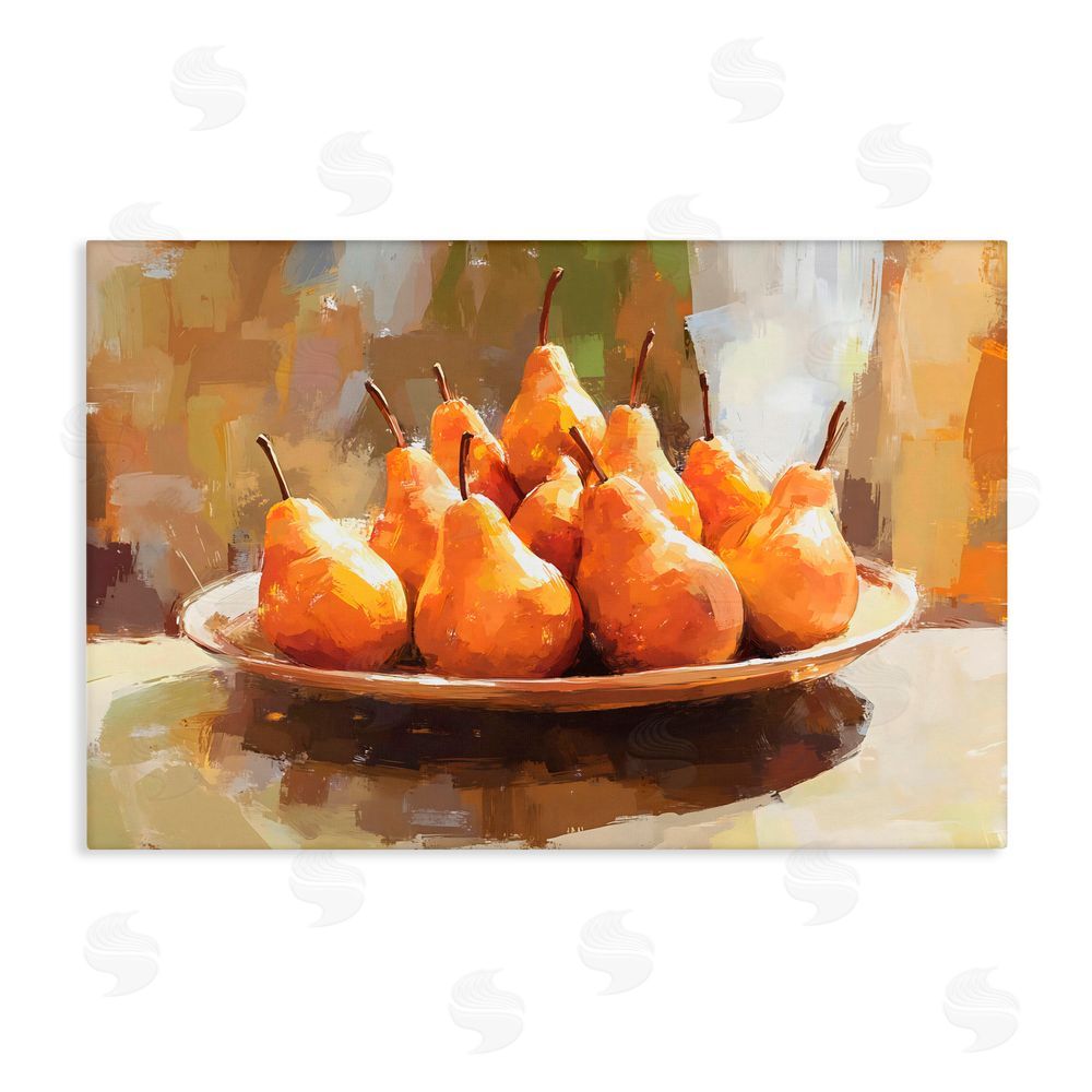 Creative Studio Pear Arrangement Table Canvas Wall Art Print